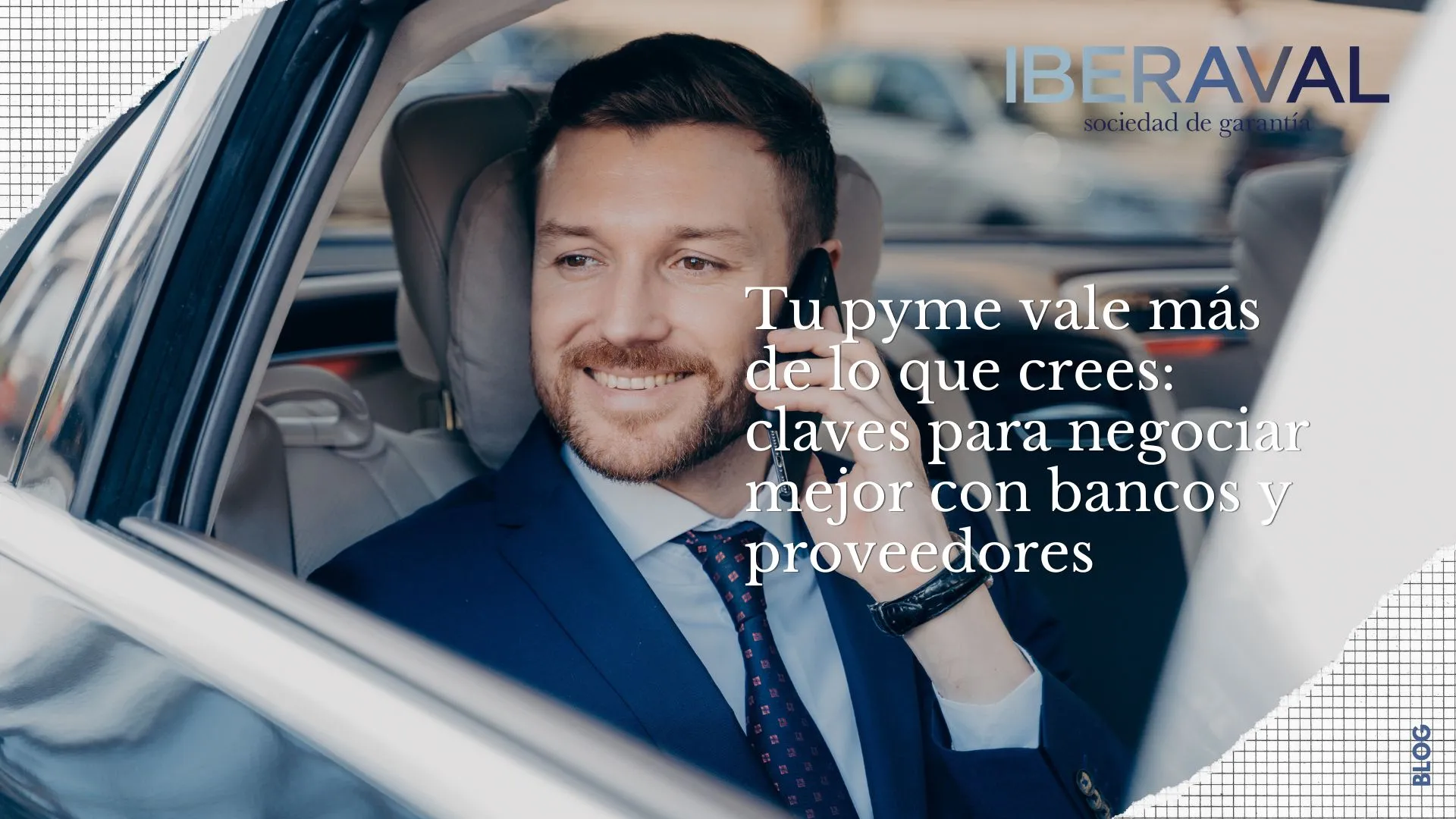 empresario hablando por teléfono