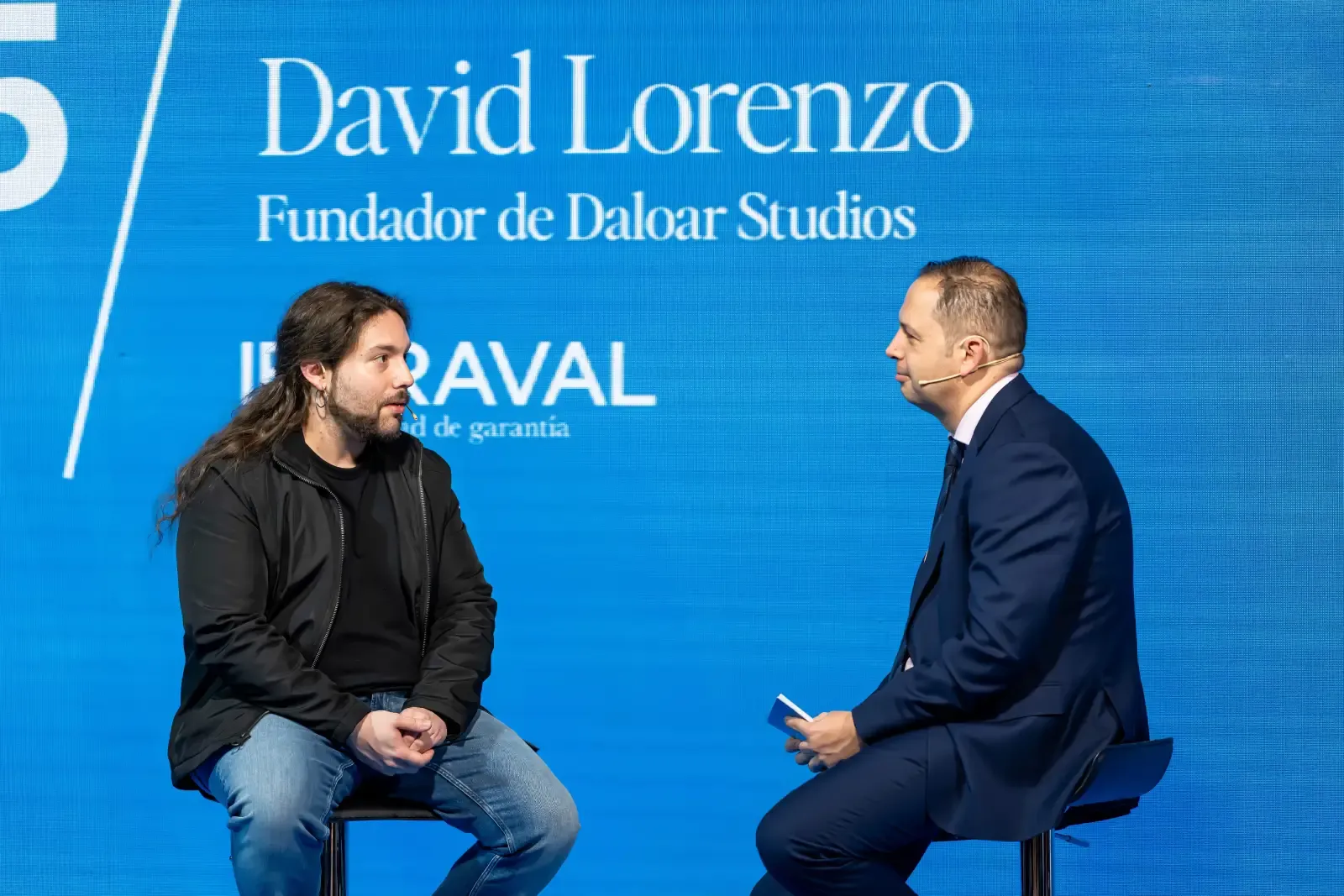 David Lorenzo, CEO de DALOAR Studio, durante la entrevista