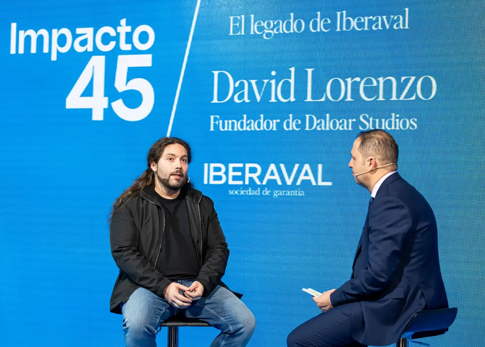 El empresario vallisoletano, en un momento de la entrevista