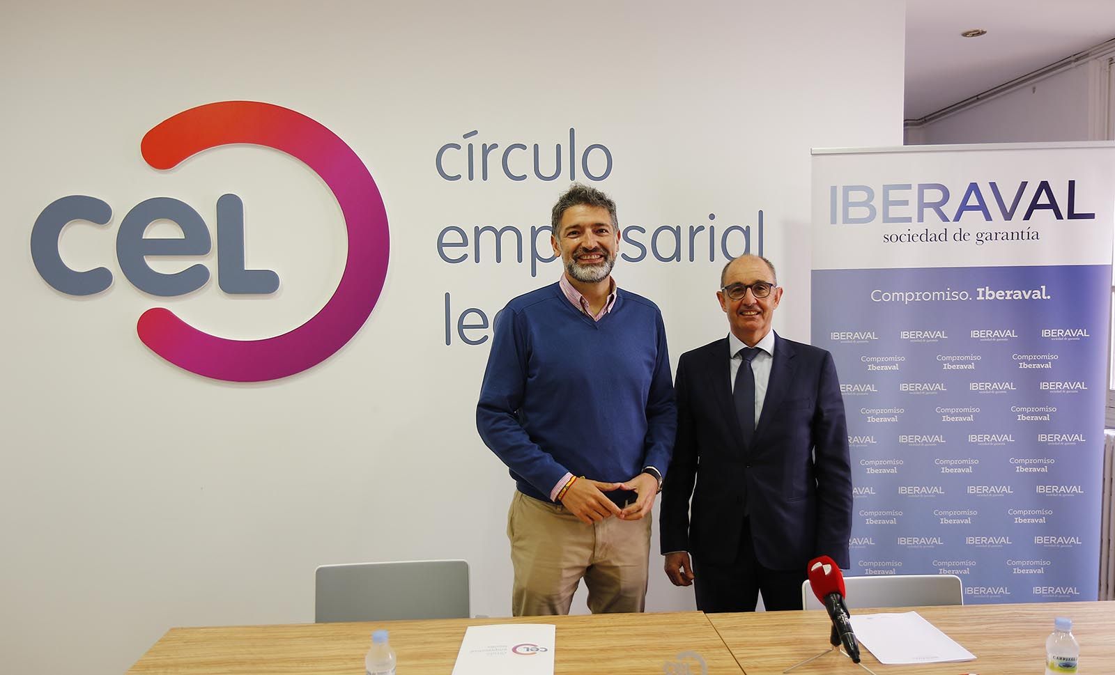 Iberaval y el Círculo Empresarial Leonés (CEL) estrechan lazos para mejorar el acceso al crédito de las pymes leonesas