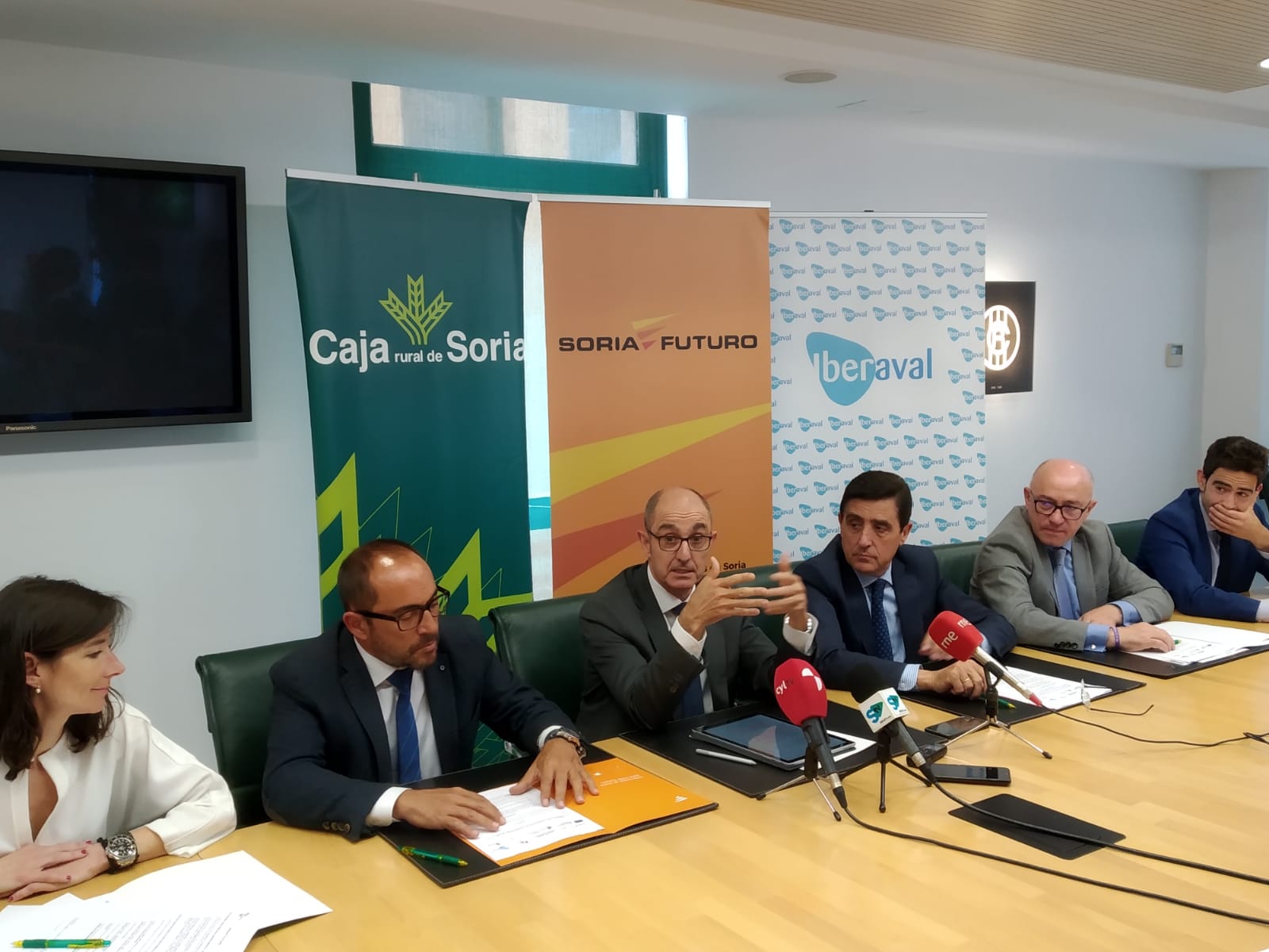 Soria Futuro se alía con Iberaval para impulsar proyectos empresariales en la provincia