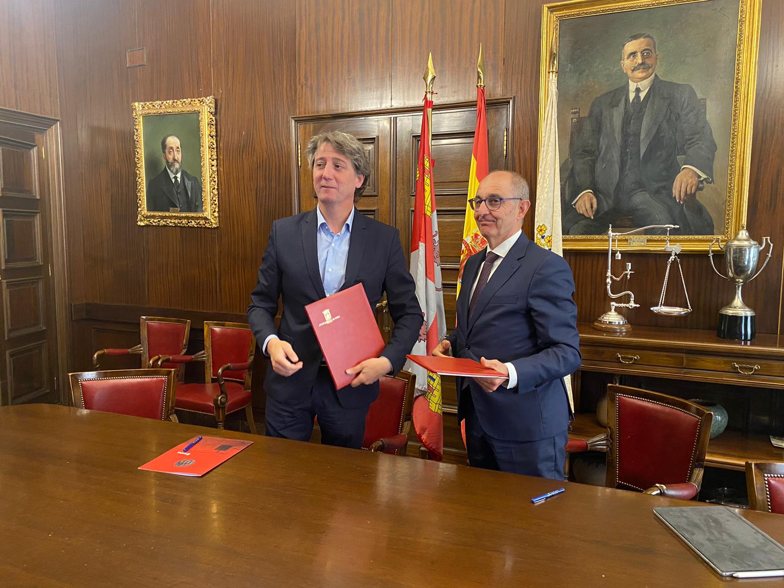 El Ayuntamiento de Soria e Iberaval facilitarán inversiones por 6 millones de euros a las pymes y autónomos de la ciudad