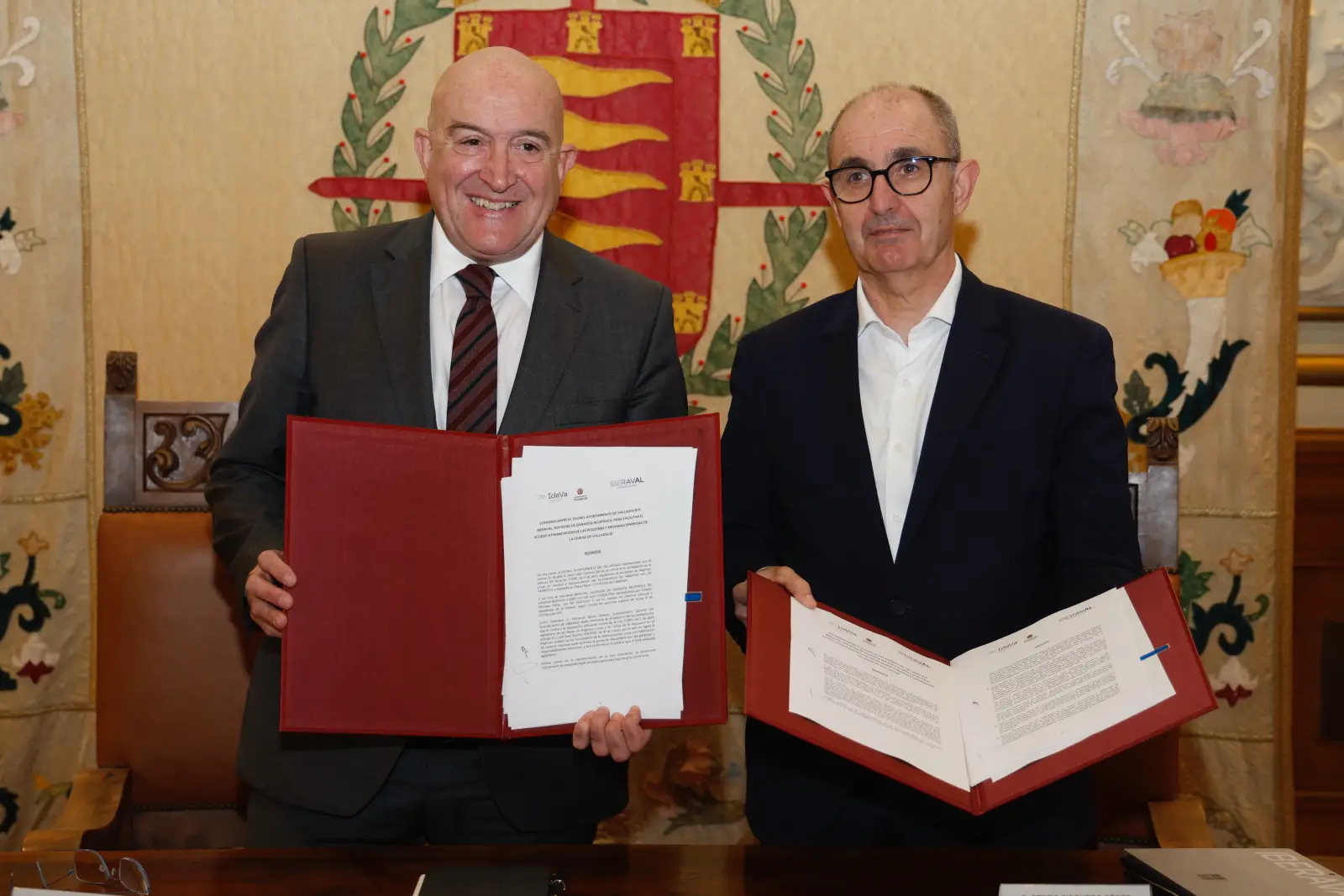 Ayuntamiento de Valladolid e Iberaval establecen una alianza en favor de las pymes y los autónomos, con la que esperan inyectar 3 millones de euros a la economía de la ciudad