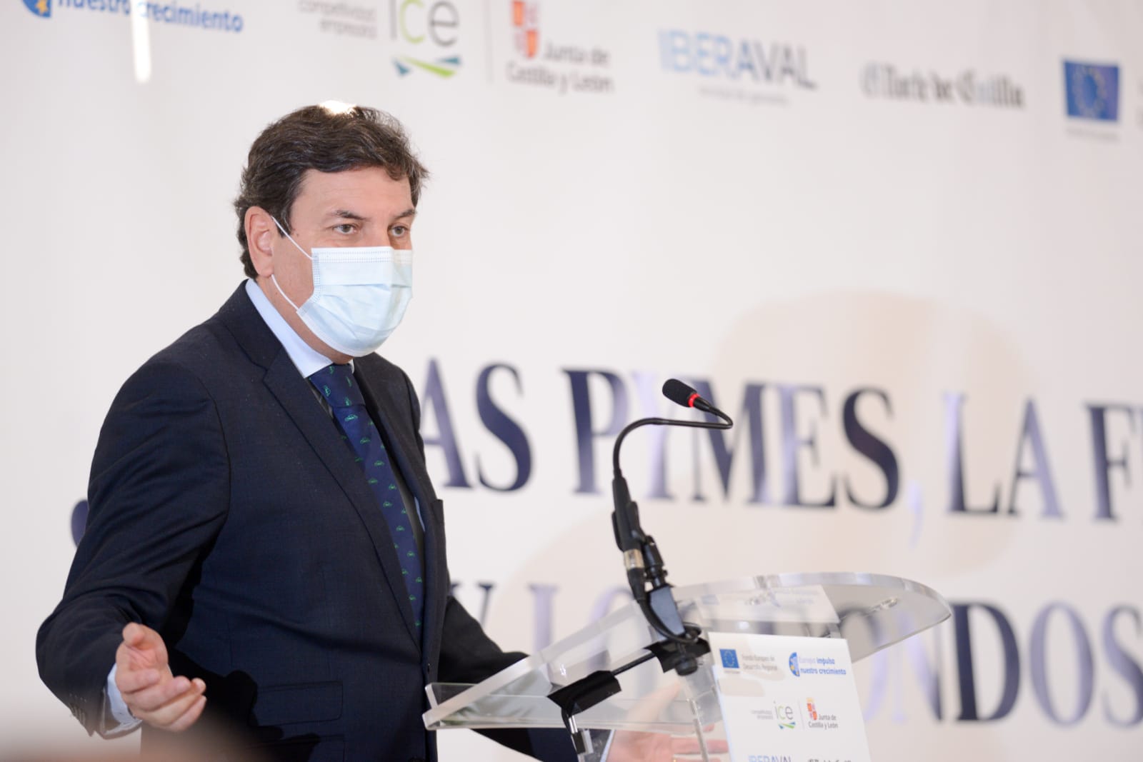 Fernández Carriedo apuesta por aprovechar los fondos europeos para transformar, modernizar y hacer de Castilla y León una economía competitiva
