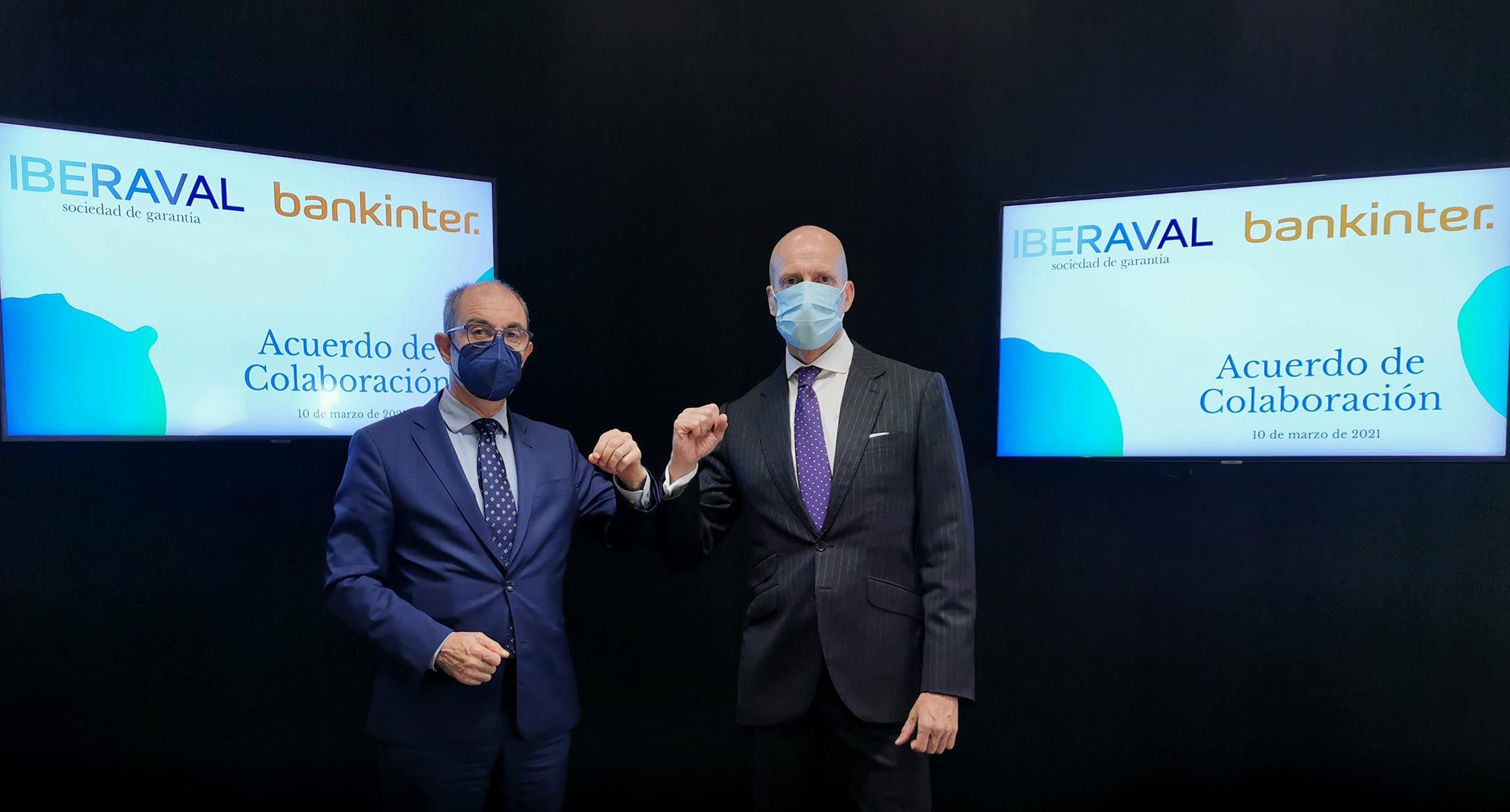Iberaval y Bankinter renuevan su alianza con el objetivo de facilitar hasta 50 millones de euros a las pymes