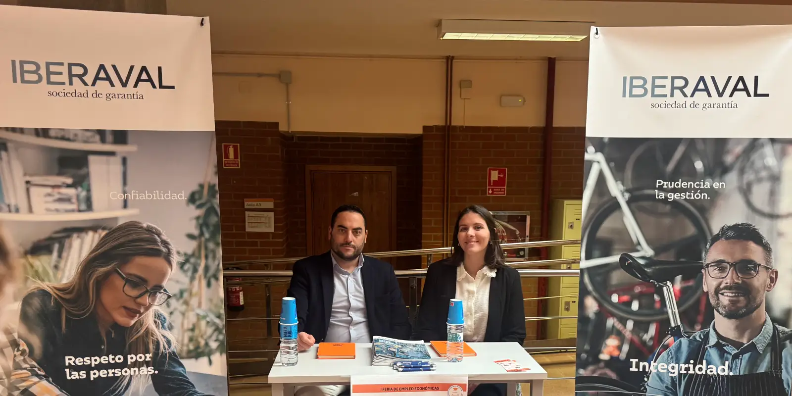 Iberaval se acerca a los jóvenes en la Feria de Empleo de la UVa