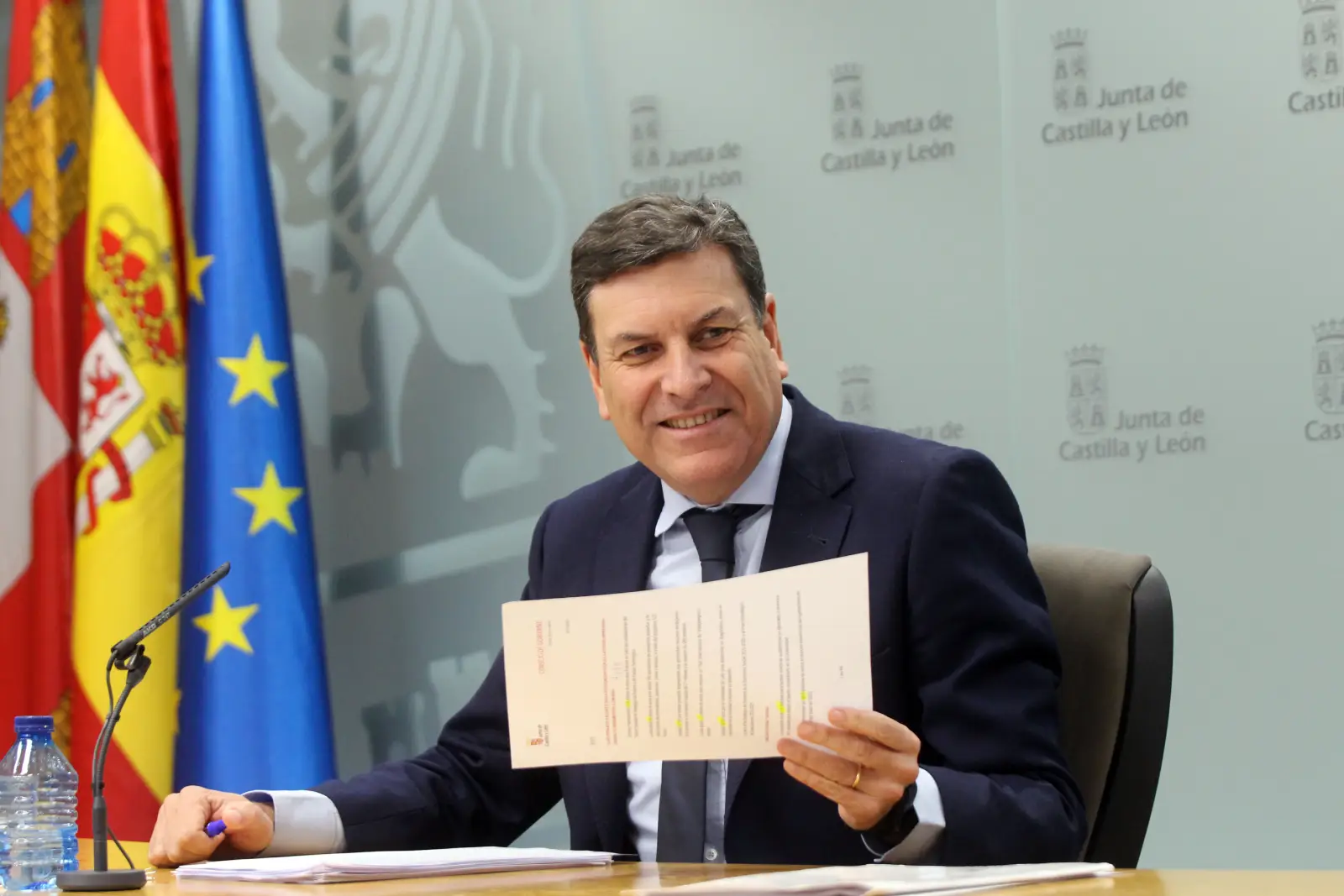 La Junta de Castilla y León renueva su compromiso con las pymes, con una partida finalista de 8,6 millones de euros, que canalizará a partir de Iberaval