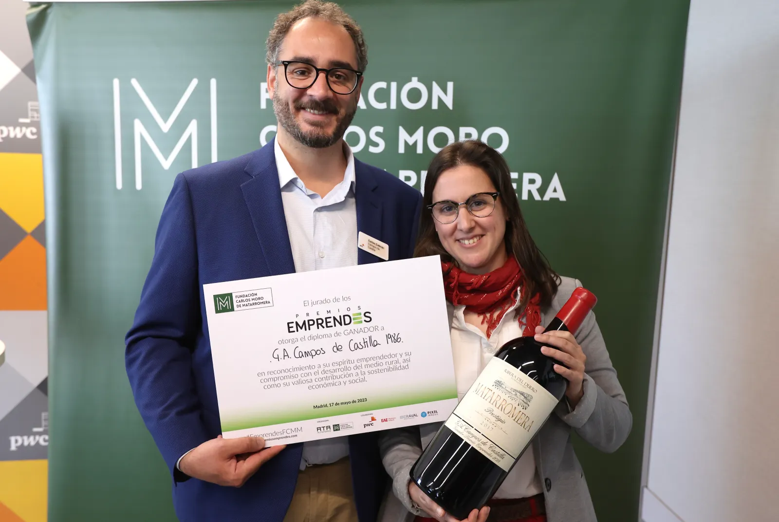 Kampanera Kombucha se alza con el I Premio Nacional Emprendes, impulsado por ATA y Fundación Carlos Moro de Matarromera