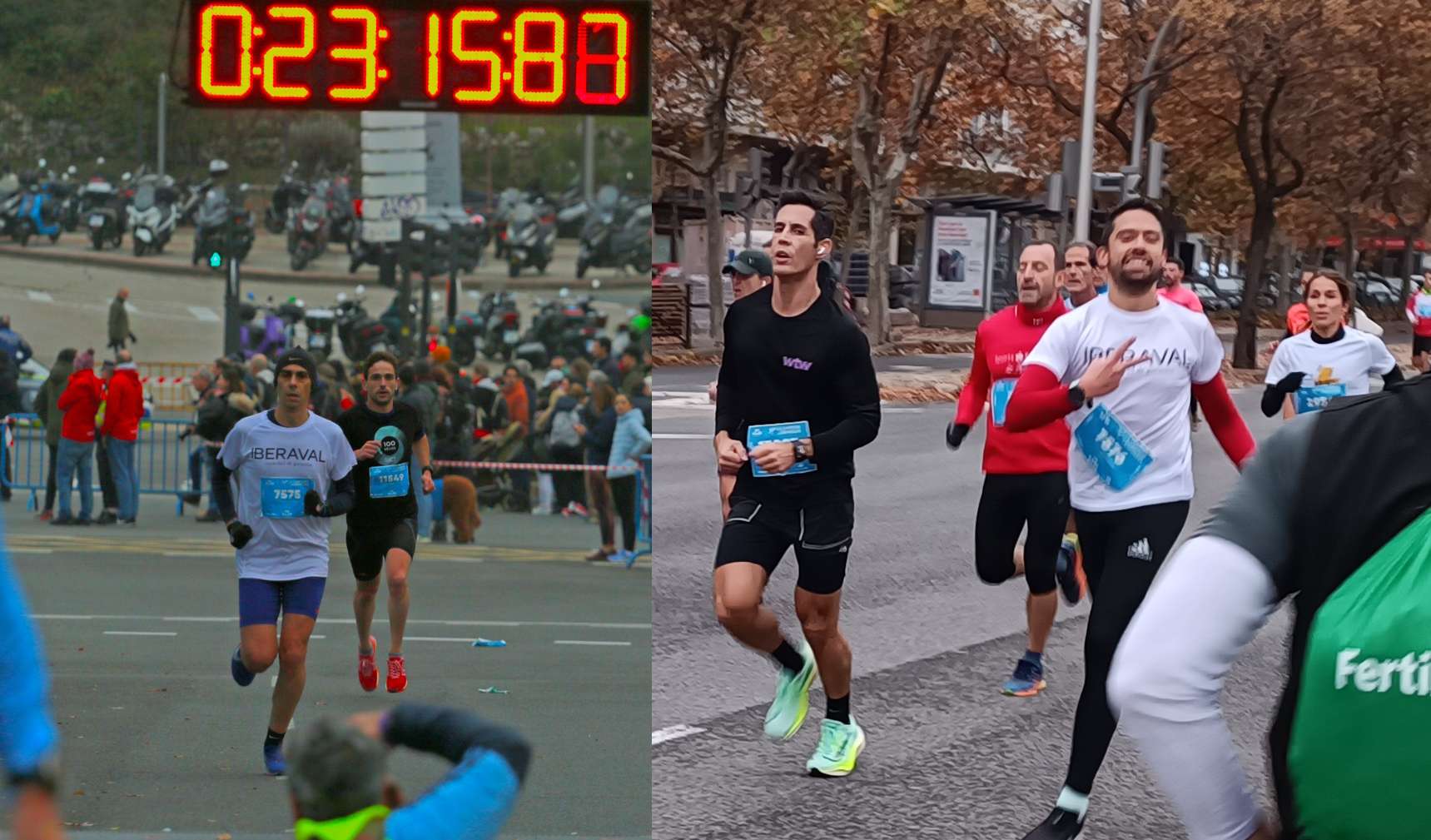 Óscar del Barrio y Víctor Blanco logran la tercera posición en la Carrera de las Empresas de Madrid