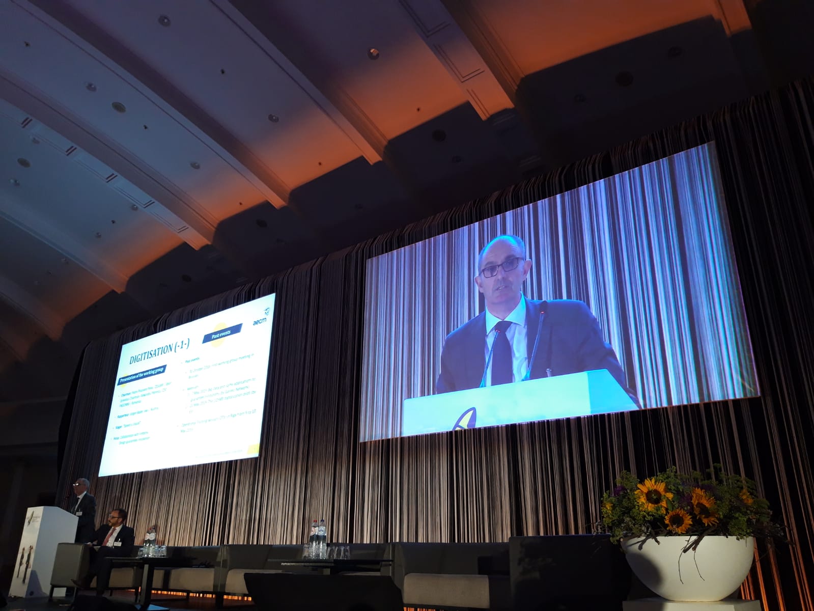 Pedro Pisonero da la cara por el cambio digital de las SGR en la Asamblea de AECM