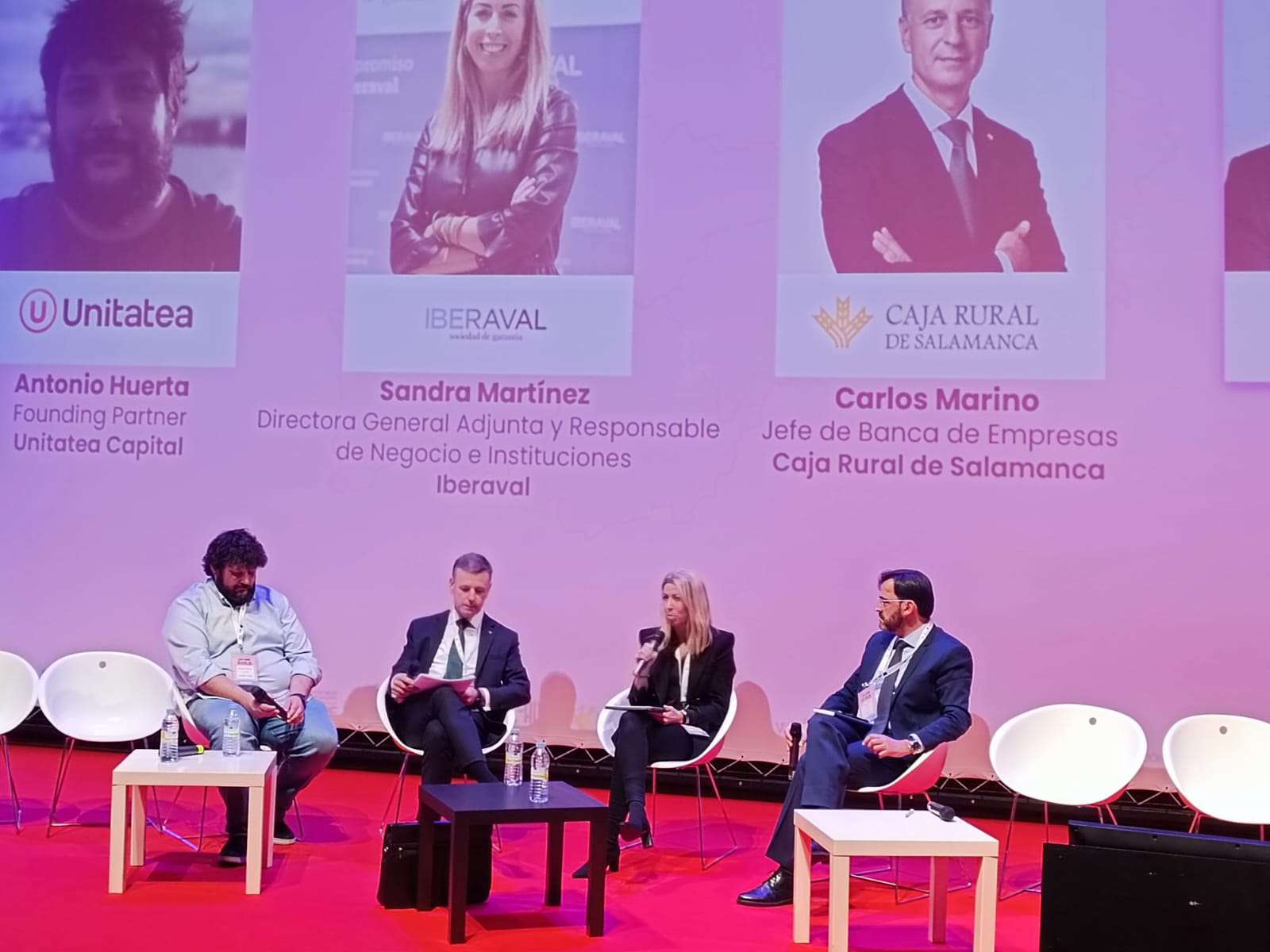Sandra Martínez pone sobre la mesa las soluciones de Iberaval para respaldar a emprendedores en el foro CyL-Hub de Ávila