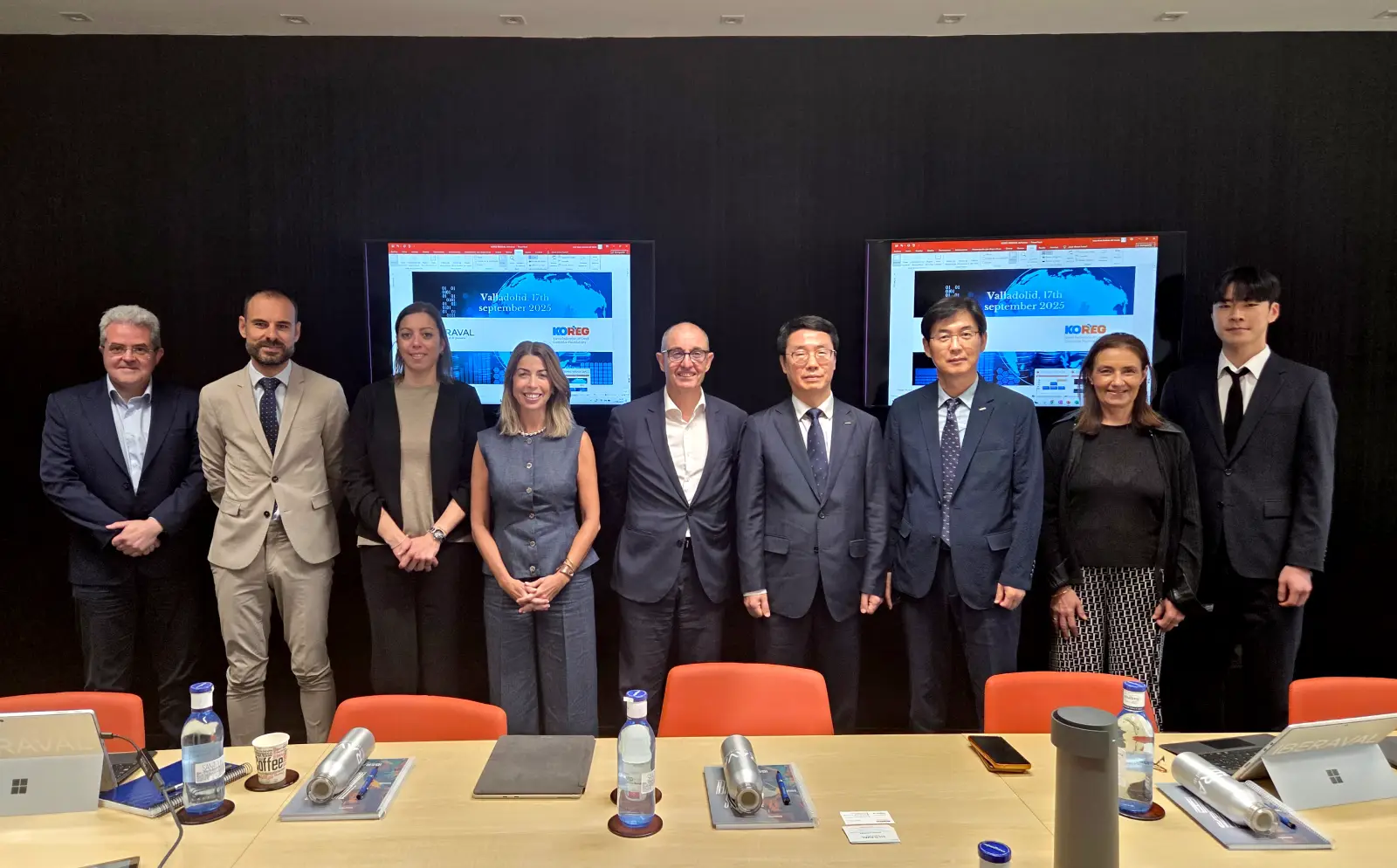 El sistema coreano de garantías visita Iberaval para conocer sus soluciones de financiación a empresas y las claves del crecimiento de la entidad