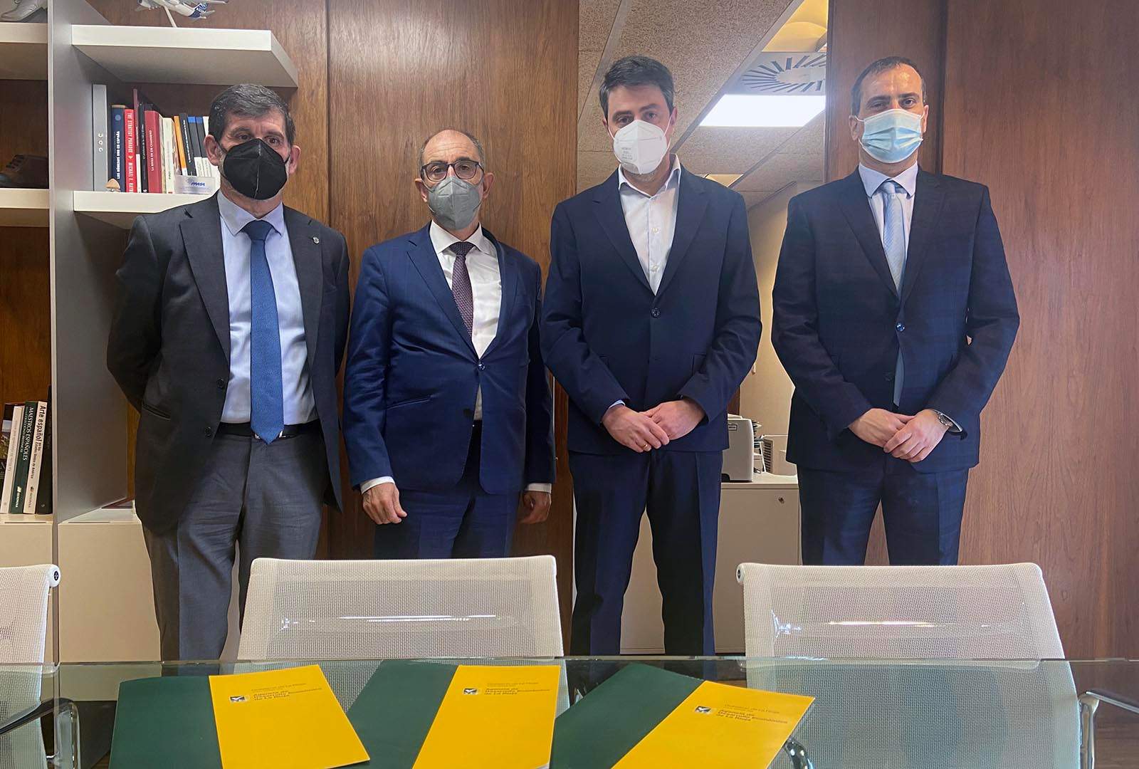Pedro Pisonero y Luis Alonso se citan en Logroño para impulsar soluciones de financiación a las pymes riojanas