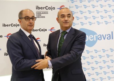 Ibercaja e Iberaval renuevan su apoyo a los proyectos viables de las pymes de Castilla y León con 30 millones de euros