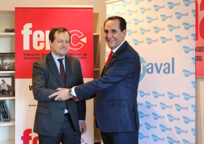 Iberaval acerca su financiación a los socios de FENAC, que integra a 2.000 empresas de servicios de toda España