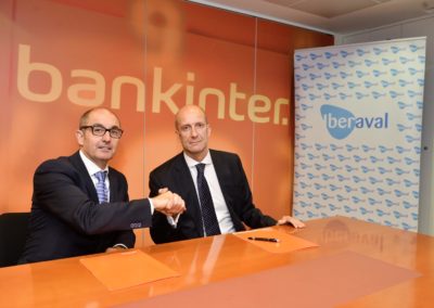 Bankinter e Iberaval firman un nuevo convenio para reforzar la financiación a las pymes y apoyar su crecimiento
