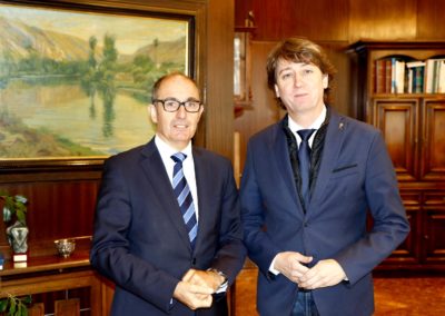 El Ayuntamiento de Soria e Iberaval inyectan 2,5 millones de euros en 22 proyectos empresariales en lo que va de año