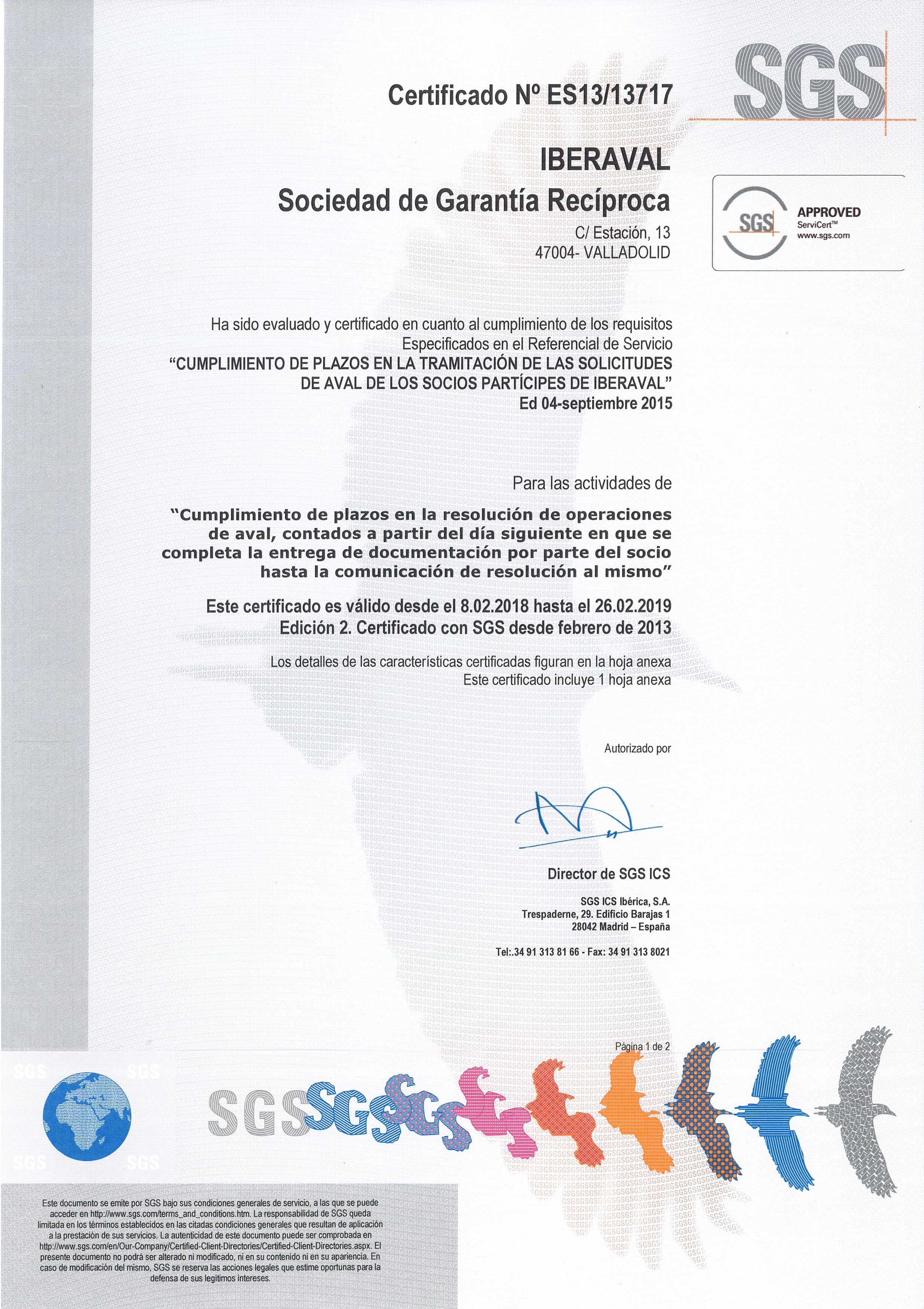 certificación ISO certificación ISO