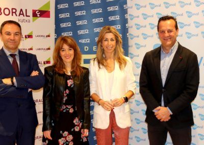 Sandra Martínez acerca a los empresarios de Valladolid la financiación de Iberaval