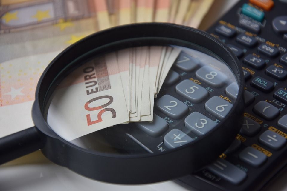 Lupa y dinero Lupa y dinero