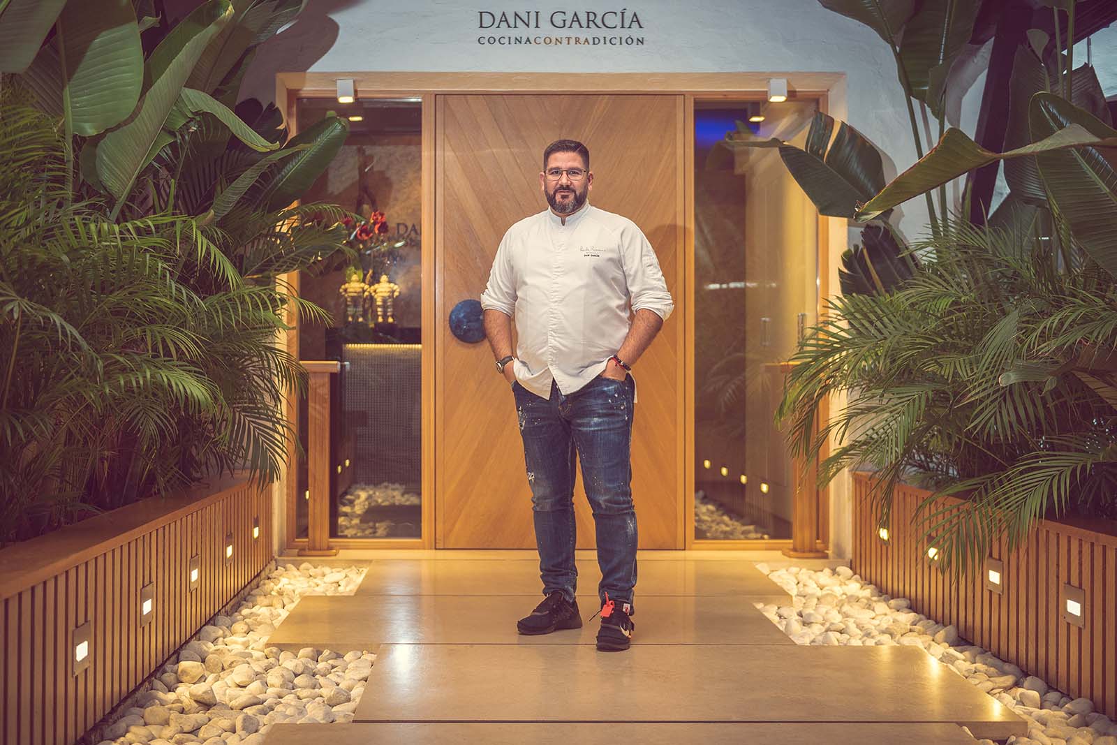 El cocinero Dani García, tres estrellas Michelin, en sus instalaciones El cocinero Dani García, tres estrellas Michelin, en sus instalaciones