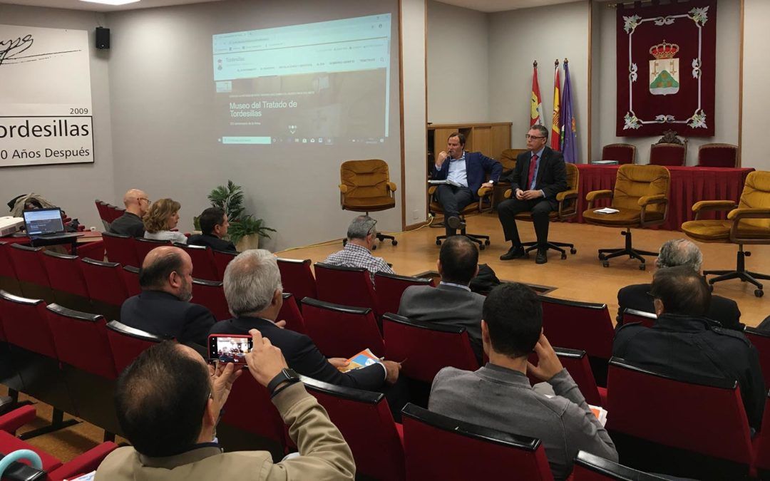 Juan Carlos García pone de relieve en Tordesillas el apoyo de Iberaval al campo