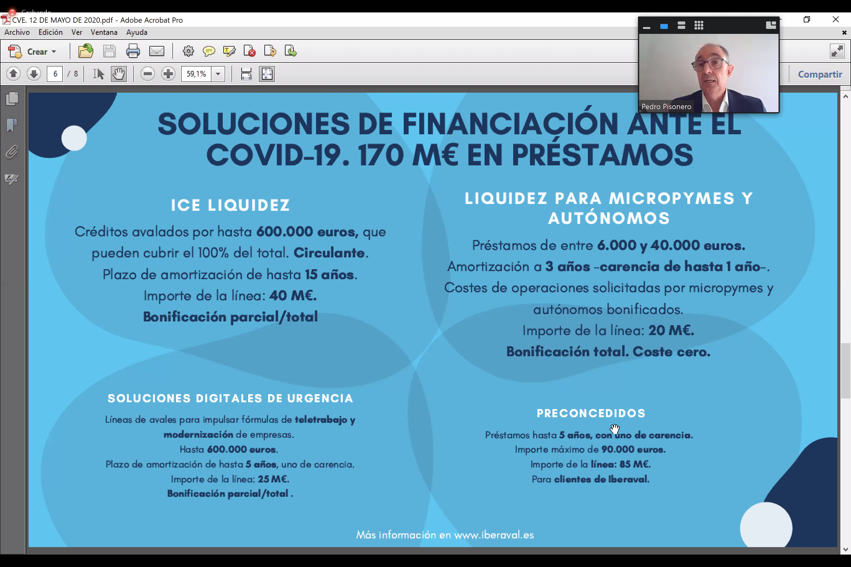 Líneas financieras Iberaval Líneas financieras Iberaval