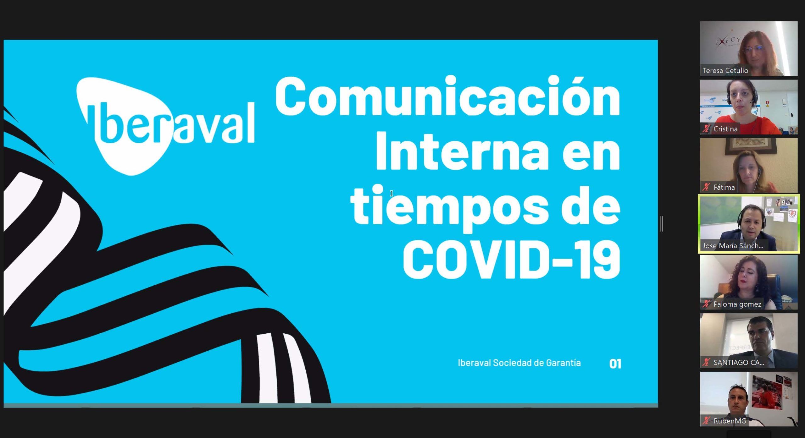 Presentación de Iberaval sobre Comunicación Interna