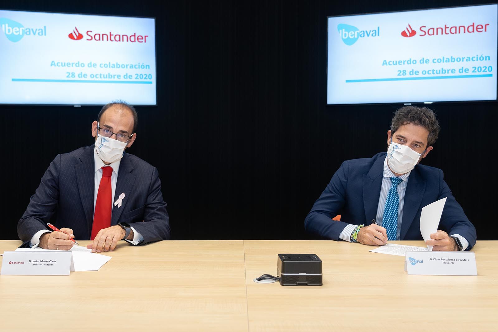 Acuerdo con Banco Santander Foto 03