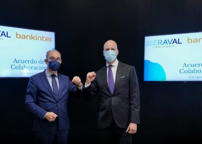 Iberaval y Bankinter renuevan su alianza con el objetivo de facilitar hasta 50 millones de euros a las pymes