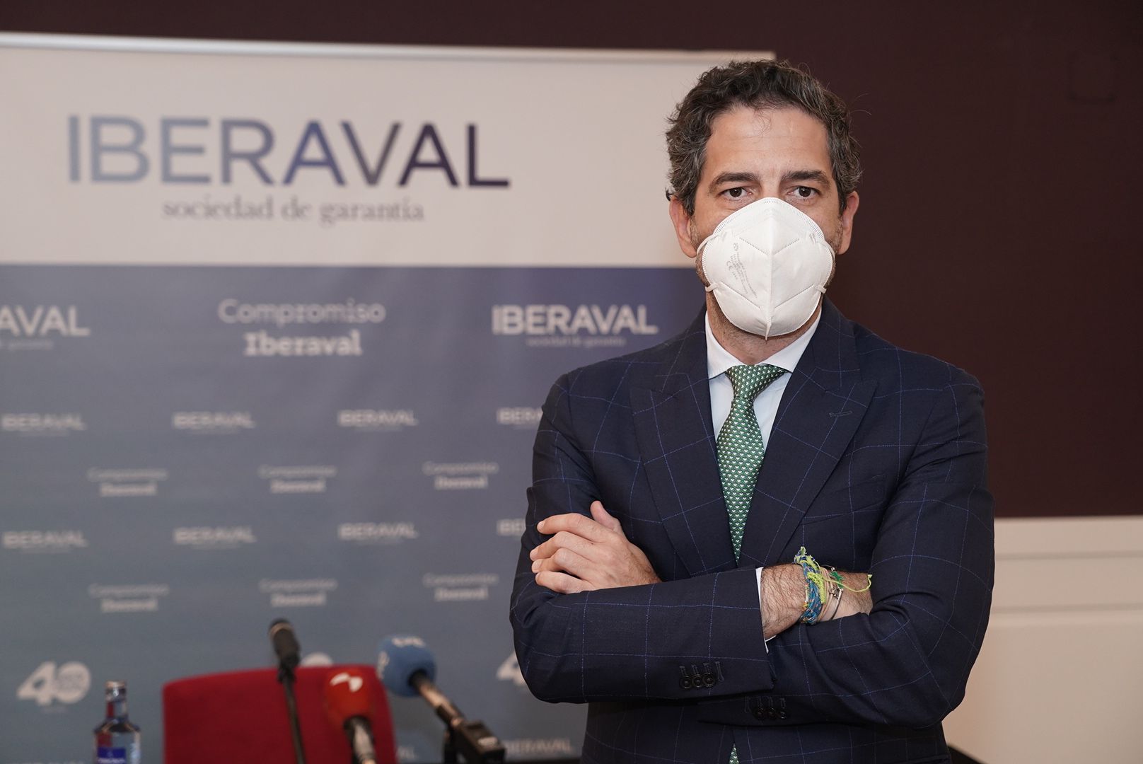 CÉSAR PONTVIANNE IBERAVAL RUEDA DE PRENSA 1SEM (2) César Pontvianne, presidente de Iberaval