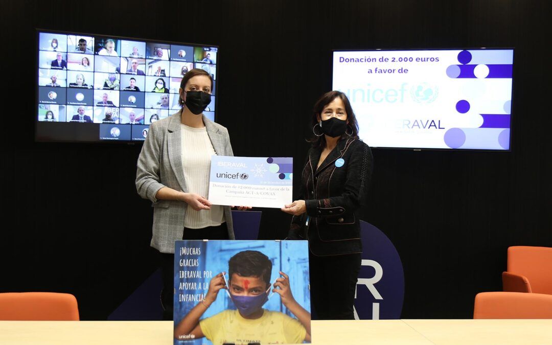 Iberaval se alía con Unicef para apoyar la mayor operación de vacunación de la Historia