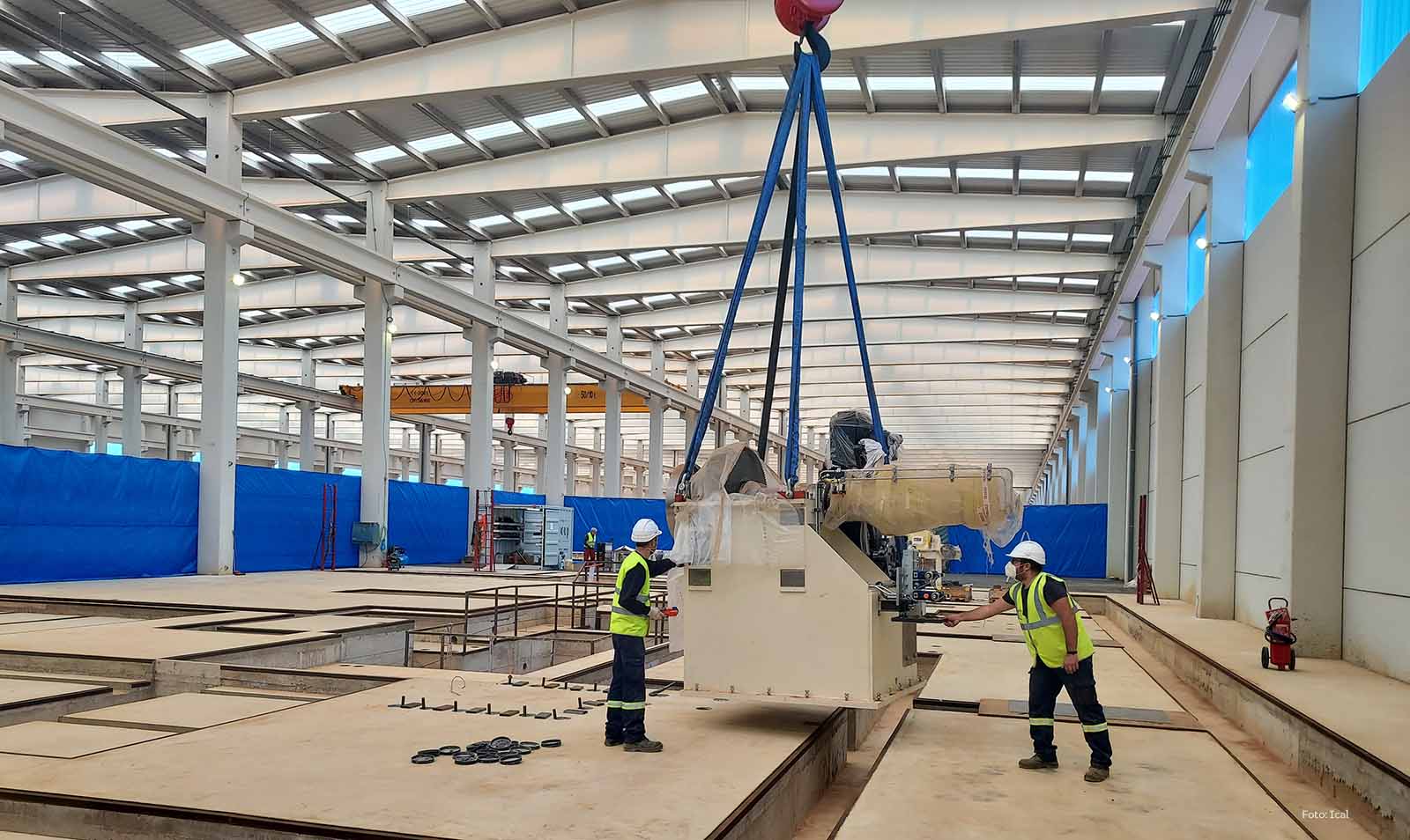 Instalaciones de Latem Aluminio, empres respaldada por Iberaval