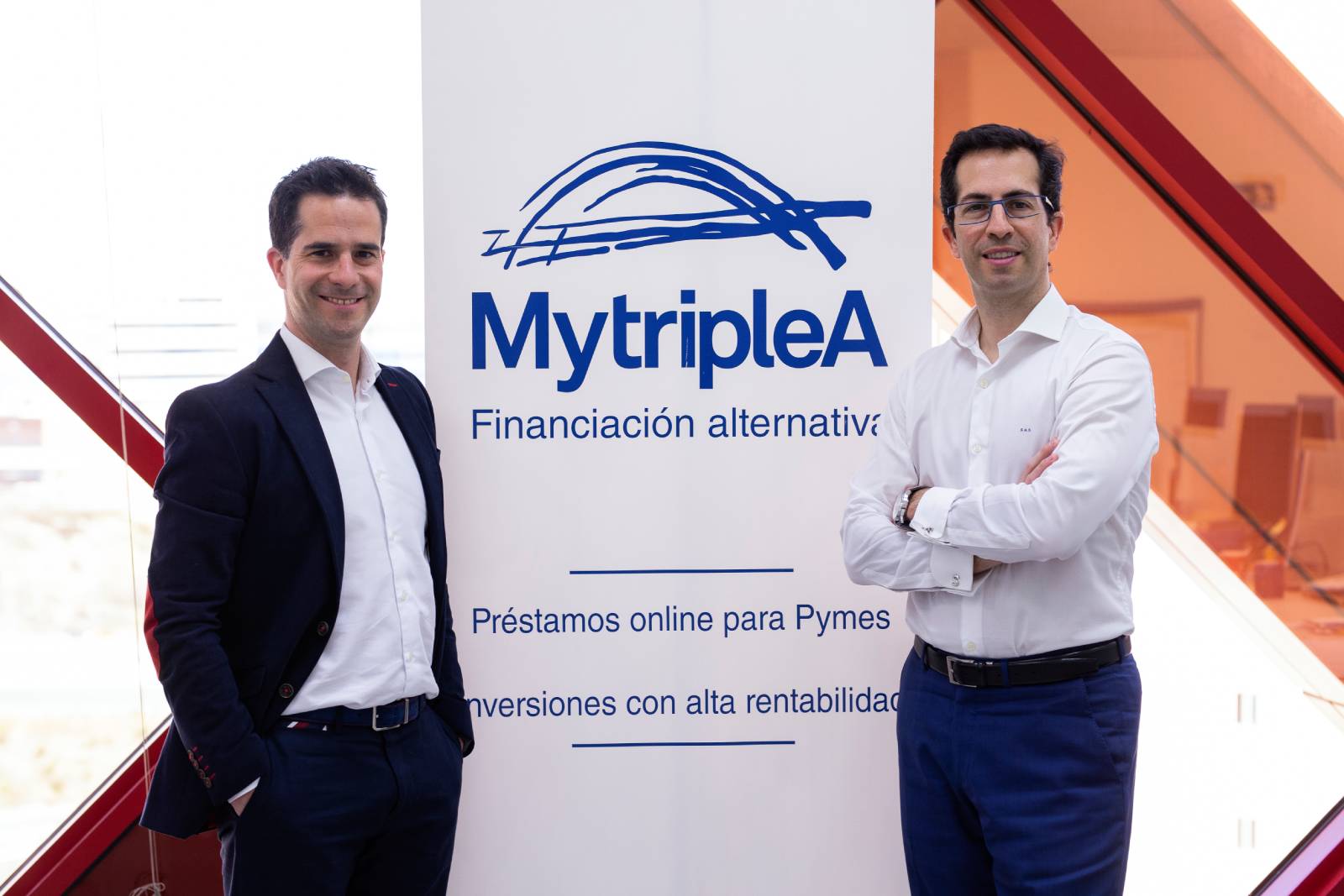 Jorge y Sergio Antón, fundadores de Mytriple A