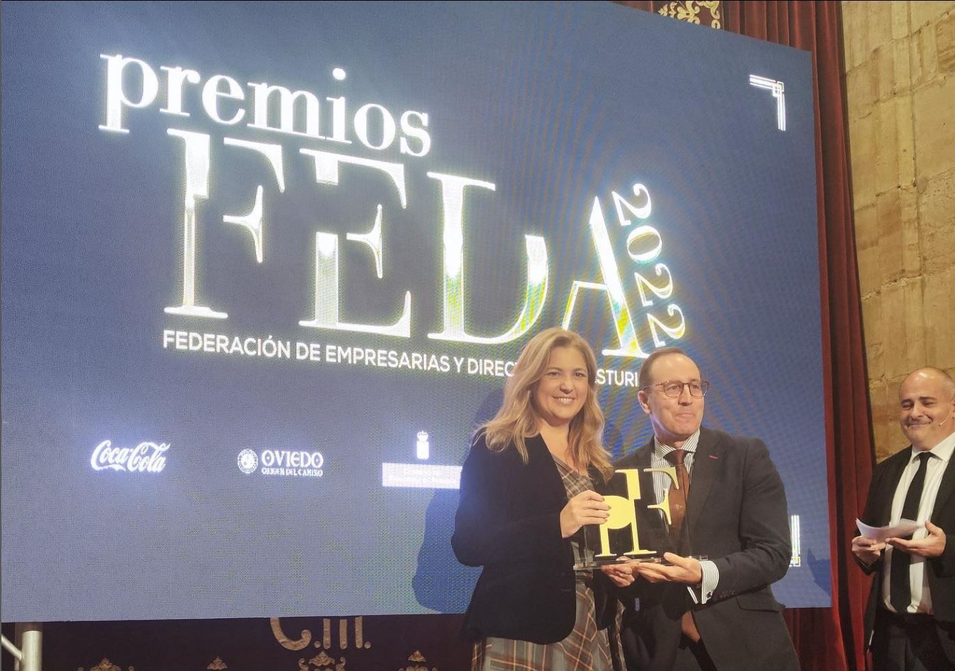 Carmen Alsina, en el acto de entrega de uno de los últimos premios que ha recibido