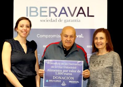 Las Hermanas de la Cruz de Valladolid recibirán comida por valor 1.500 euros para apoyar a las familias con más dificultades