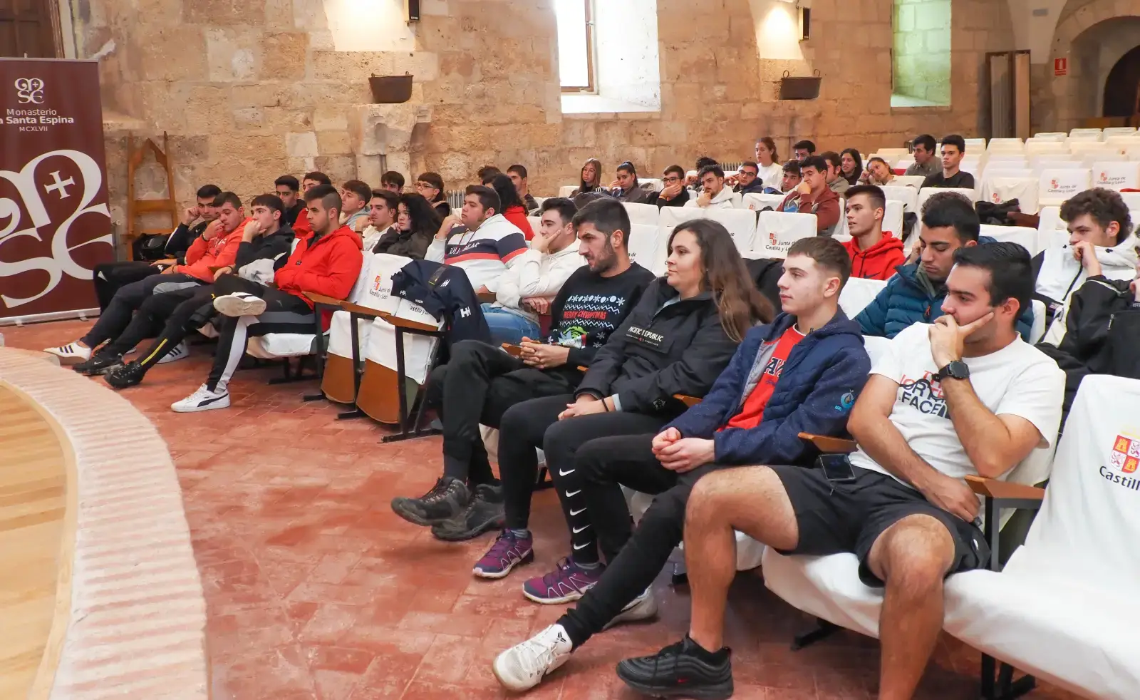 Alumnos participantes en la jornada