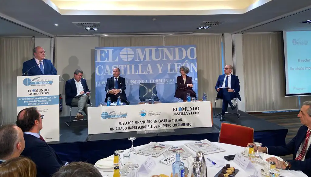 Enrique Cabero, durante su intervención