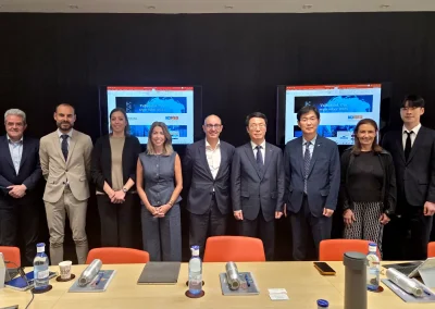 El sistema coreano de garantías visita Iberaval para conocer sus soluciones de financiación a empresas y las claves del crecimiento de la entidad