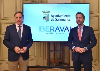 Ayuntamiento de Salamanca e Iberaval refuerzan su alianza para impulsar con más de 3 millones de euros la actividad de autónomos y pymes en la ciudad