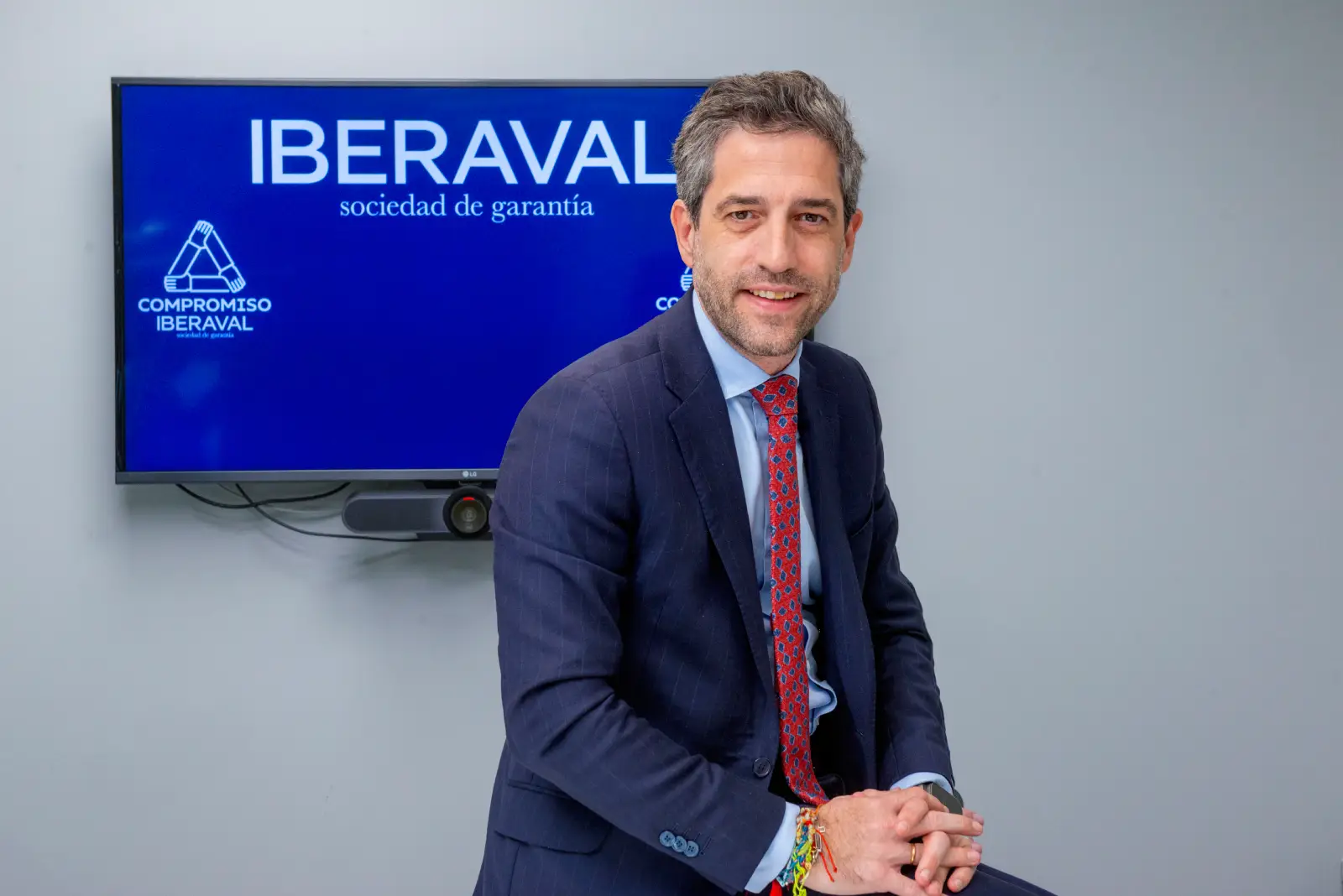 cesar-pontvianne- El presidente de Iberaval, César Pontvianne