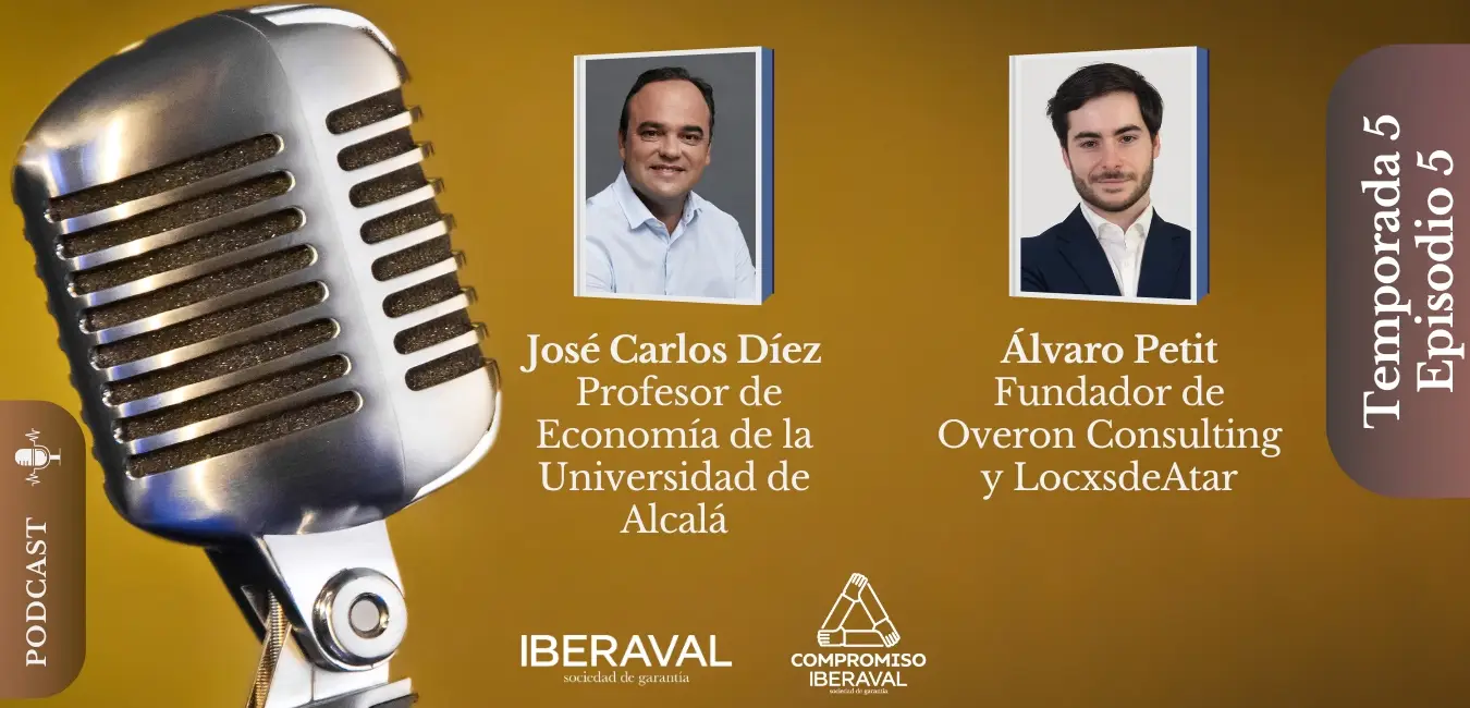 José Carlos Díez y Álvaro Petit, en el podcast Compromiso Iberaval