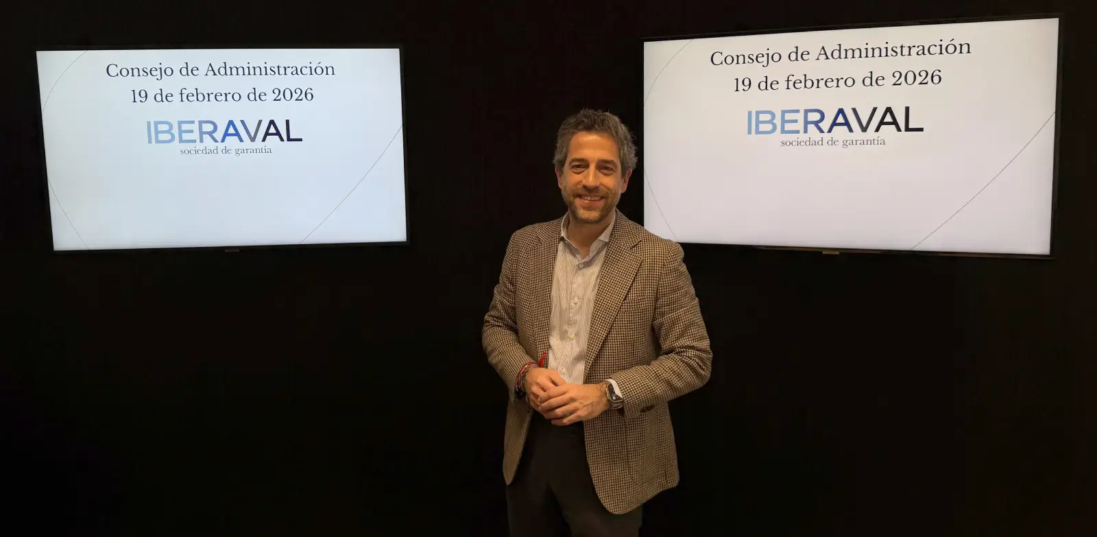 Imagen del presidente de Iberaval, César Pontvianne