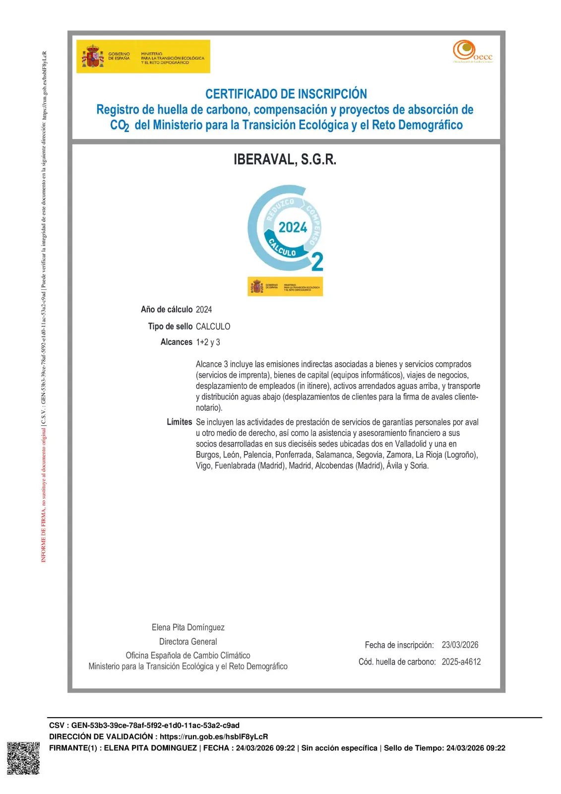 CERTIFICADO_HUELLA_CARBONO_2024 Certificado Huella de Carbono 2024