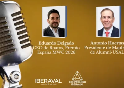 Antonio Huertas y Eduardo Delgado analizan en el podcast de Iberaval los retos del talento, la empresa y la innovación