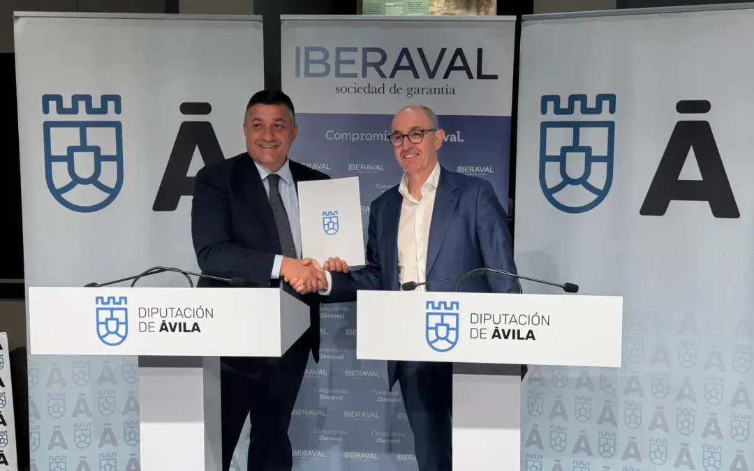 La Diputación de Ávila e Iberaval renuevan su convenio tras apoyar proyectos por más de seis millones de euros en 2025