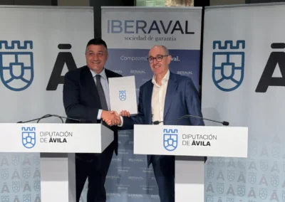 La Diputación de Ávila e Iberaval renuevan su convenio tras apoyar proyectos por más de seis millones de euros en 2025