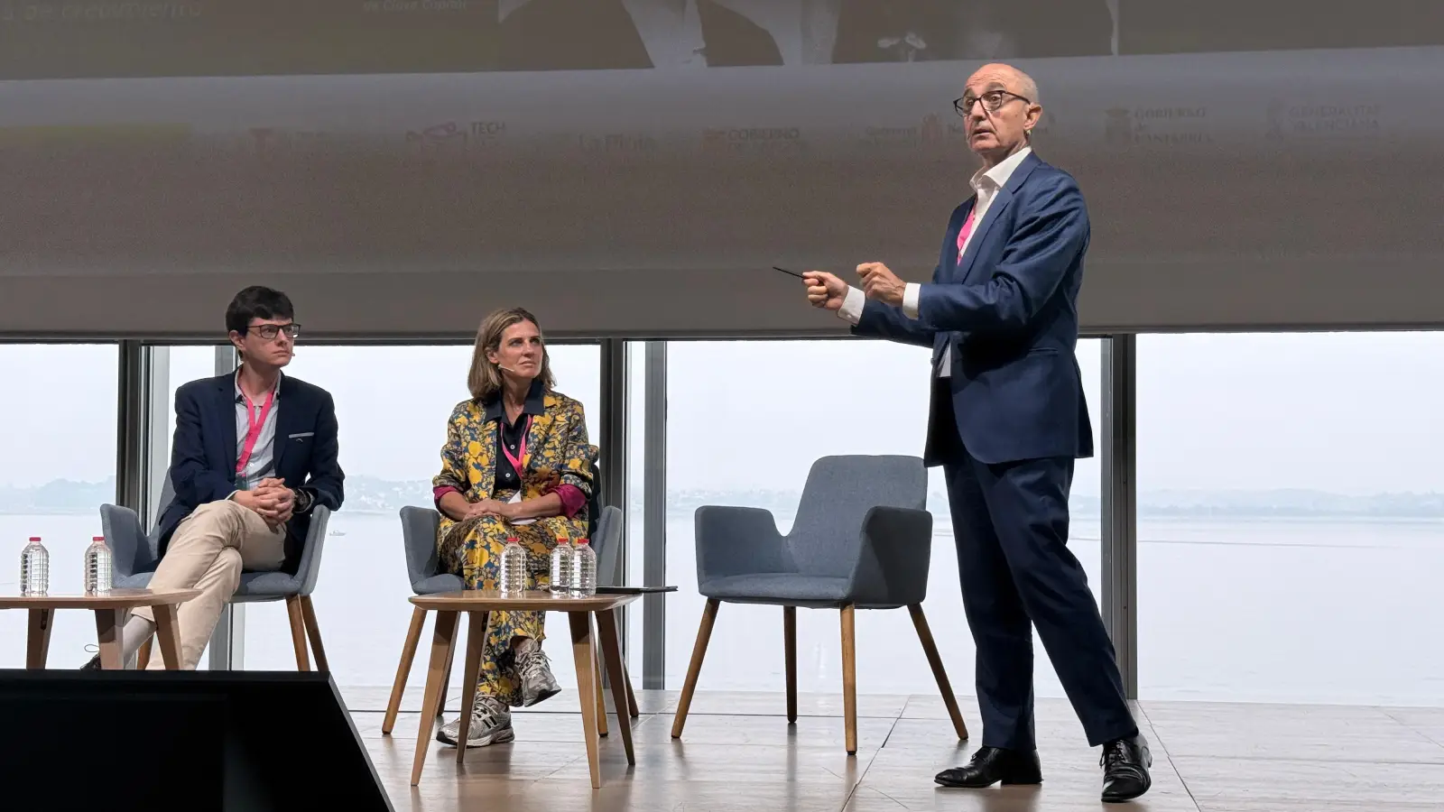 Pedro Pisonero, durante la presentación de la mesa redonda en la Start In Cantabria Summit